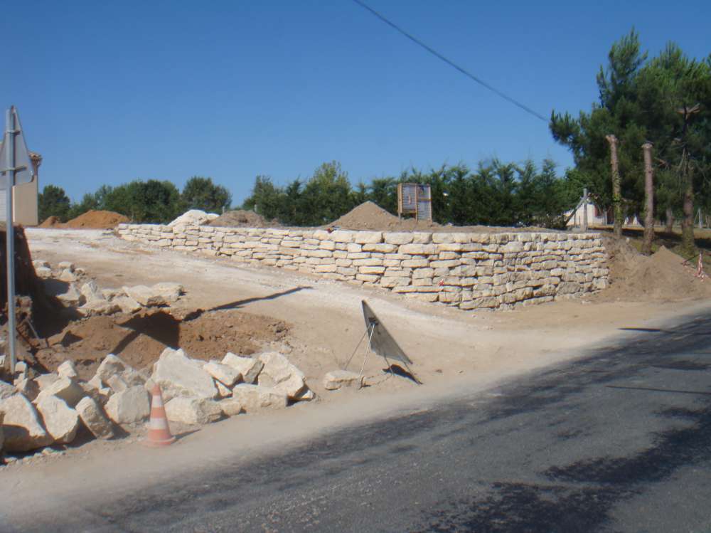 Chantier à Saint-Christophe