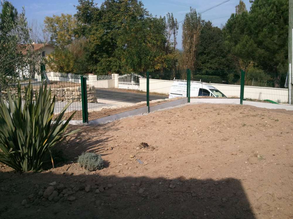 Chantier à Saint-Christophe