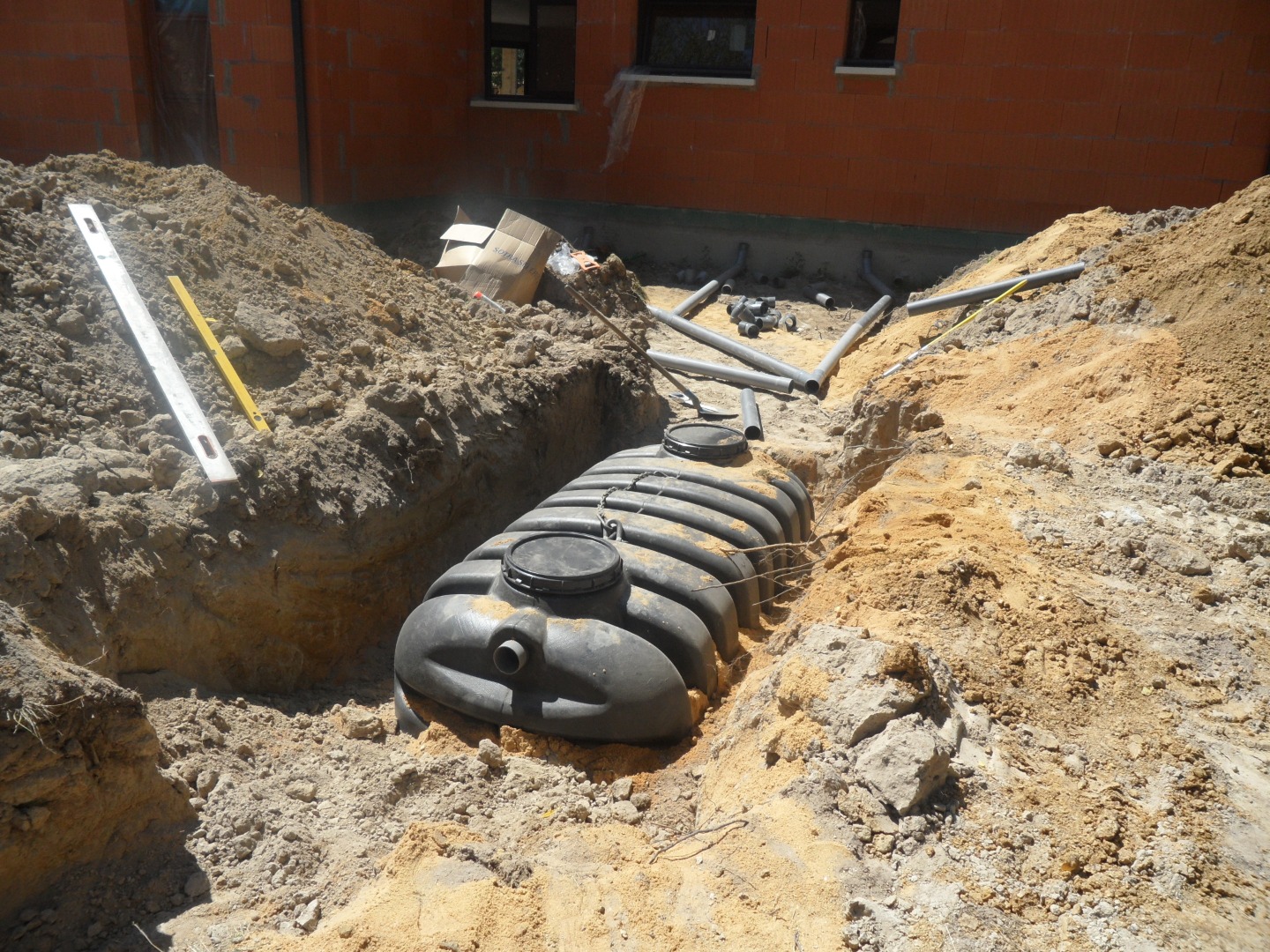 Chantier à Saint-Christophe