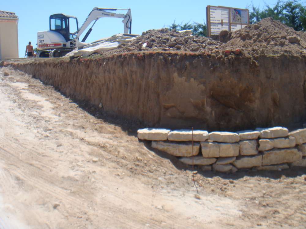 Chantier à Saint-Christophe