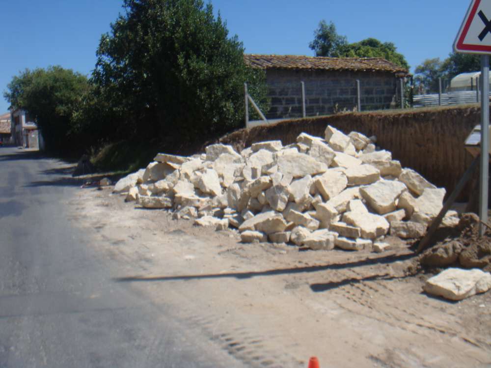 Chantier à Saint-Christophe