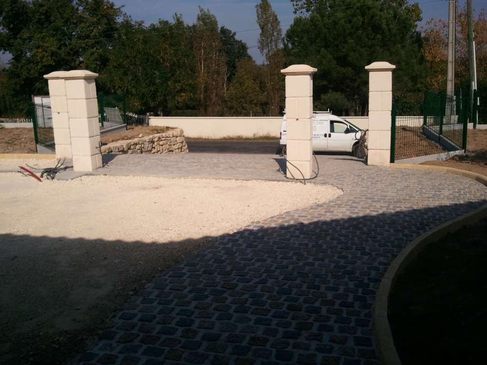 Chantier à Saint-Christophe