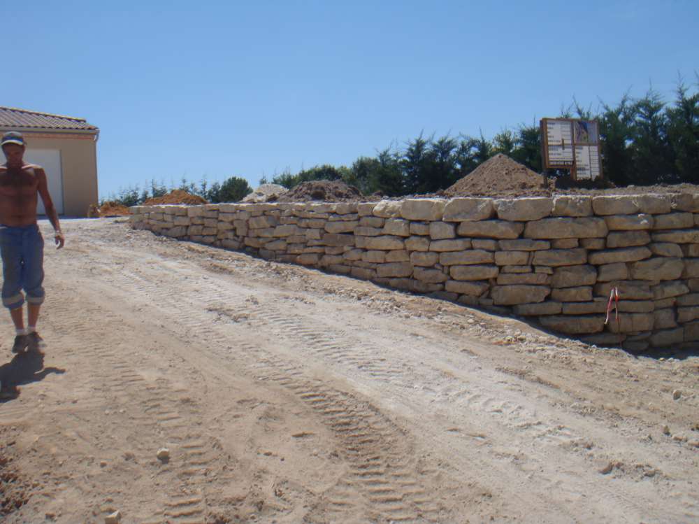 Chantier à Saint-Christophe