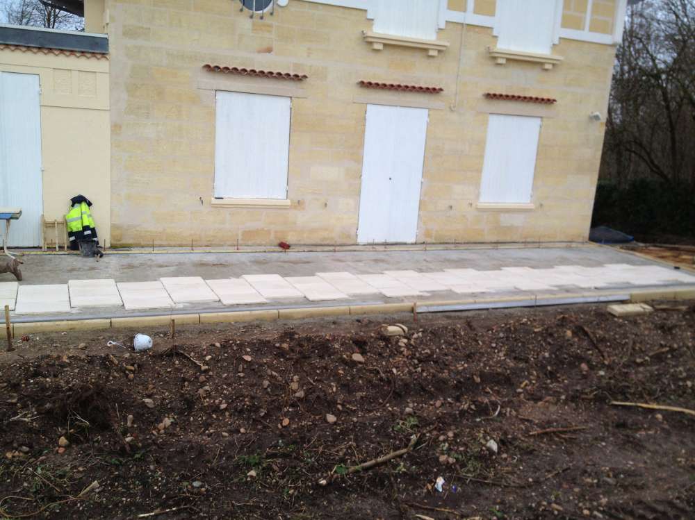 Chantier à Saint-Seurin