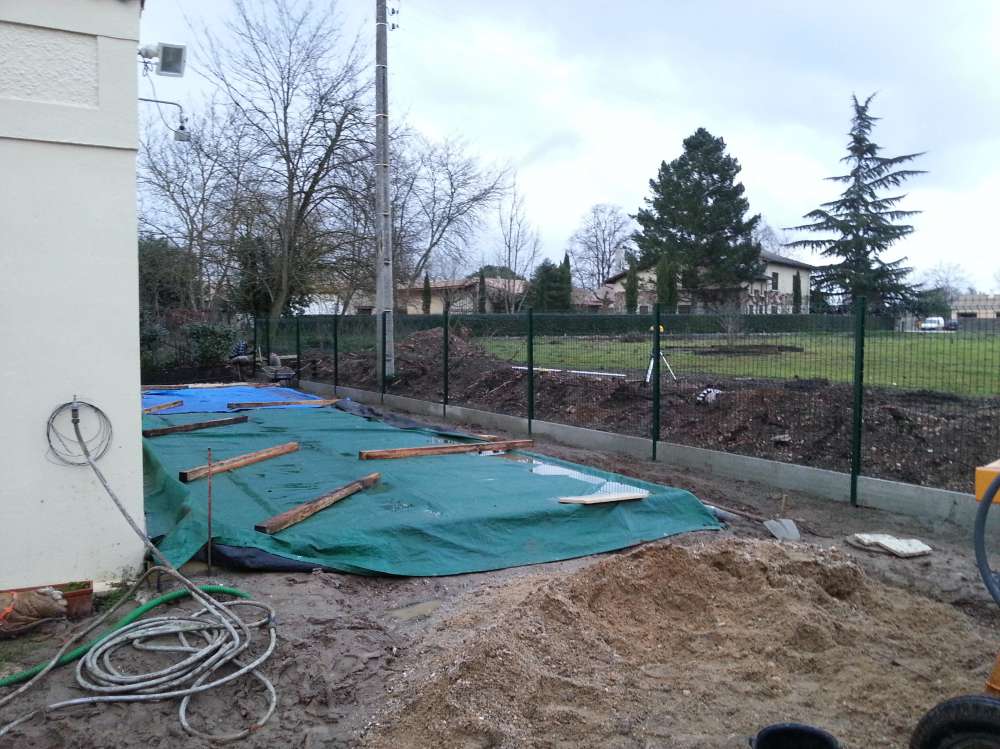 Chantier à Saint-Seurin