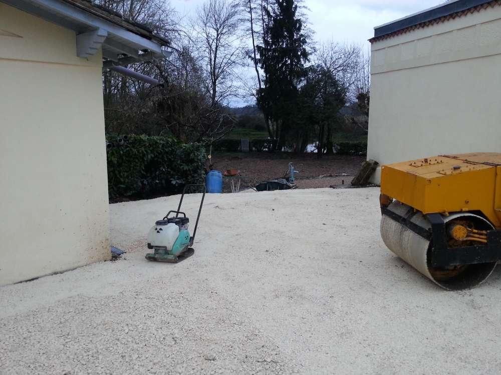 Chantier à Saint-Seurin