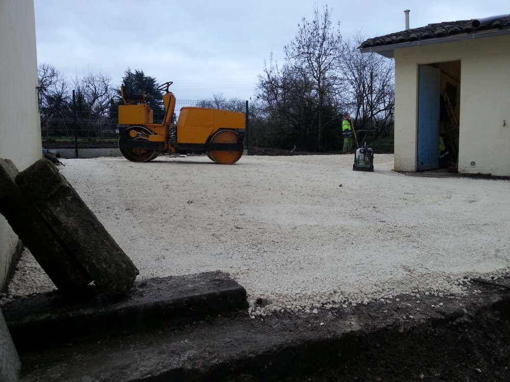 Chantier à Saint-Seurin
