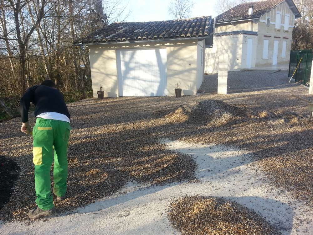 Chantier à Saint-Seurin