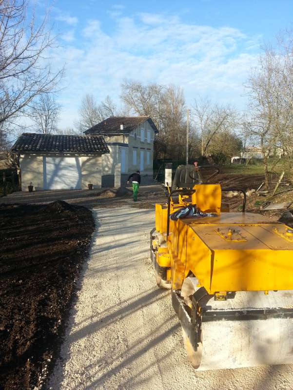 Chantier à Saint-Seurin