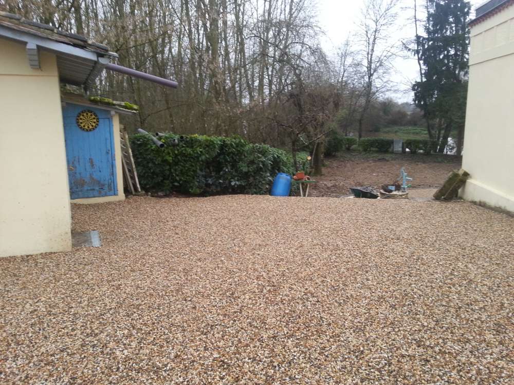 Chantier à Saint-Seurin