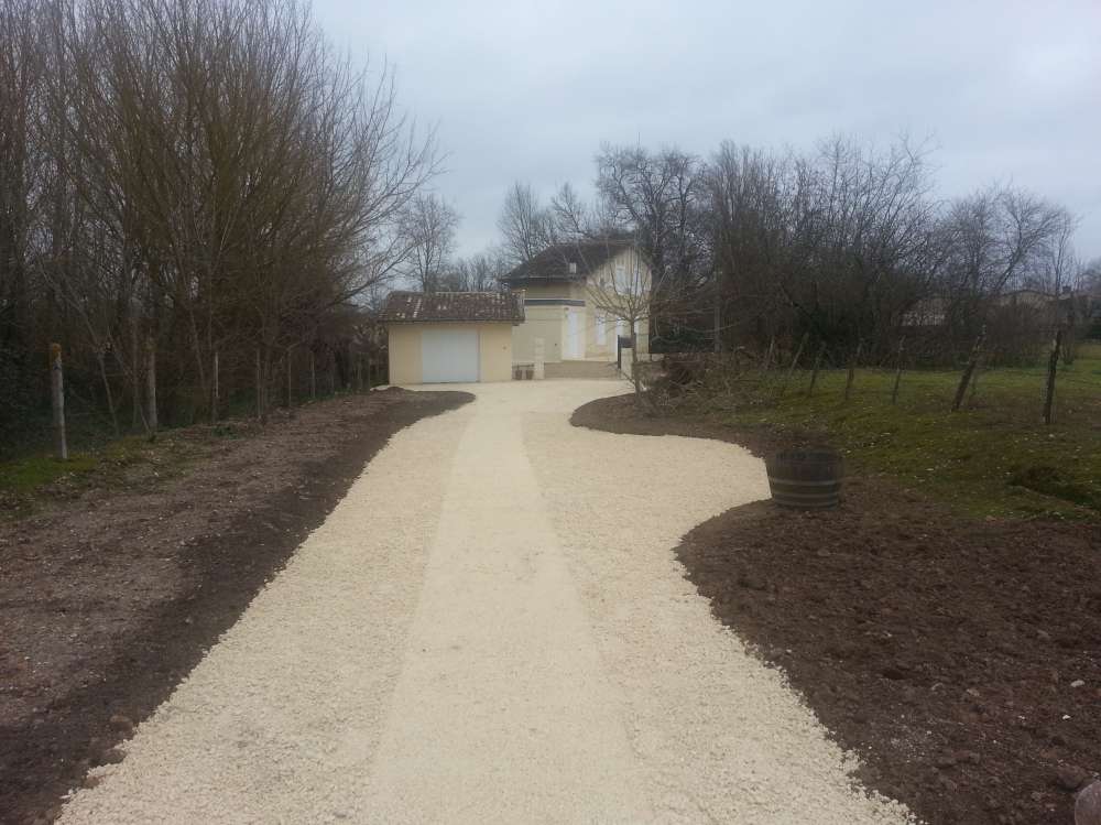 Chantier à Saint-Seurin