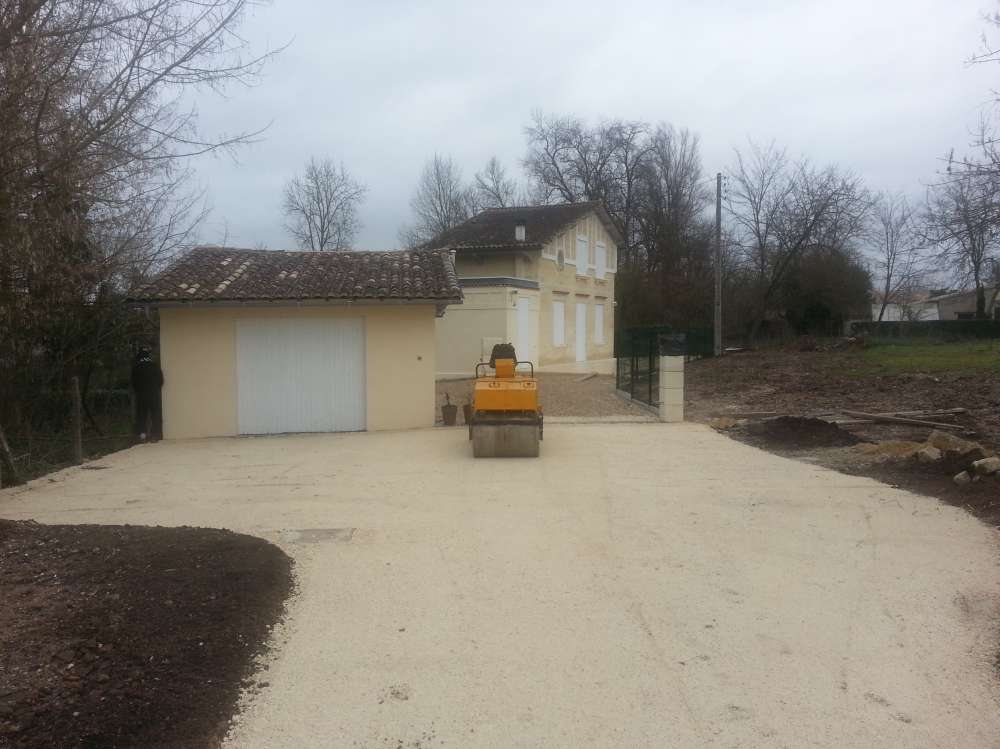 Chantier à Saint-Seurin