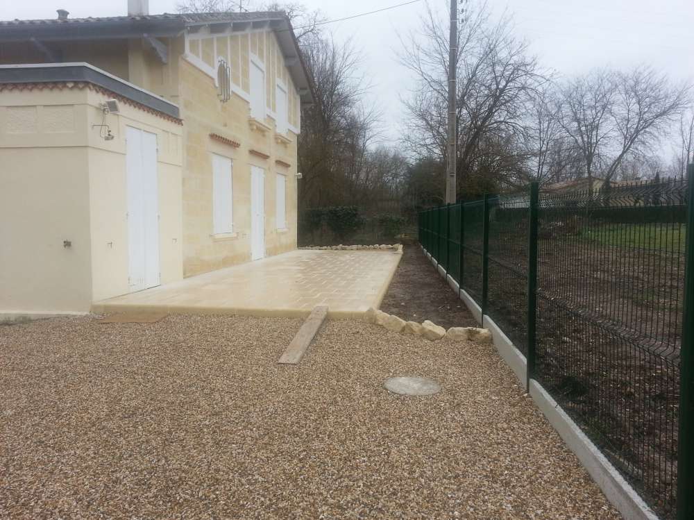 Chantier à Saint-Seurin