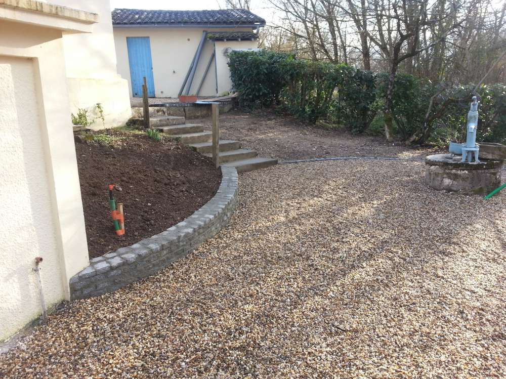 Chantier à Saint-Seurin