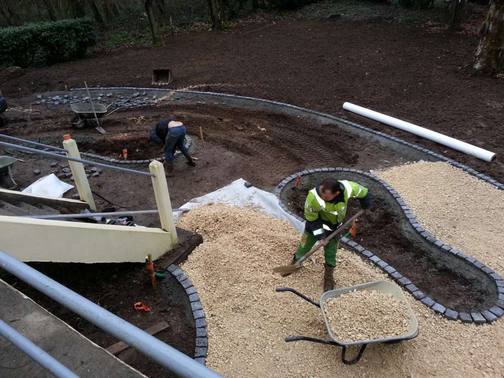 Chantier à Saint-Seurin