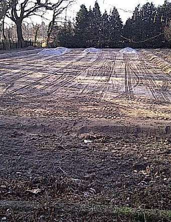 Mise à plat de terrain