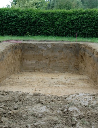 Creusement de piscine et de tranchées
